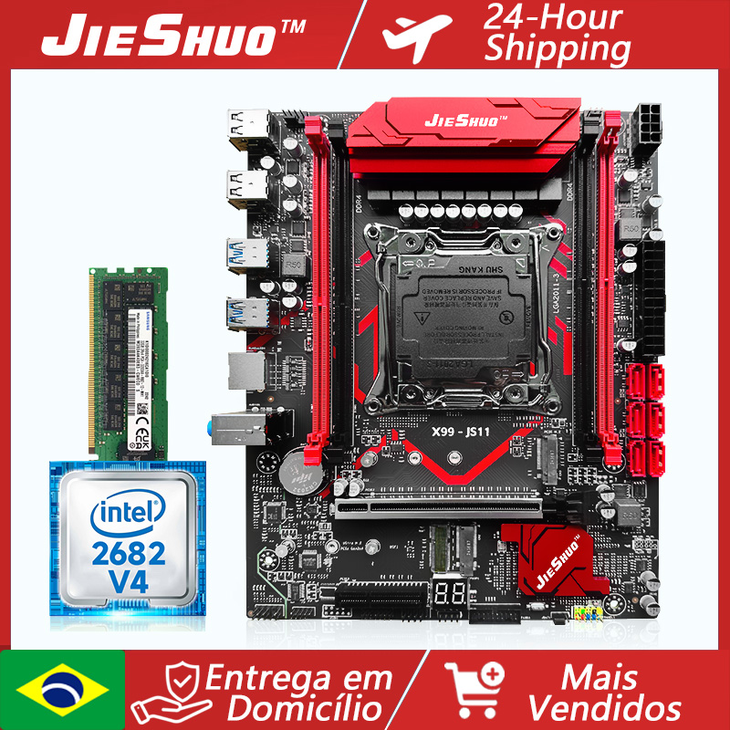 X99-JS11 LGA 2011-3 + Xeon E5- - огляд і ціна X99 Dual Cpu Motherboard Combo