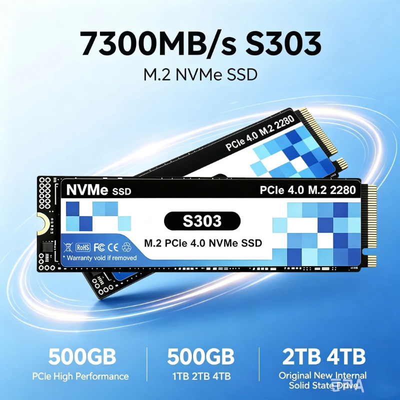 2026 New Original S303 M.2 SSD - огляд і ціна M.2 Nvme 4Tb Pcie 4.0 Ssd