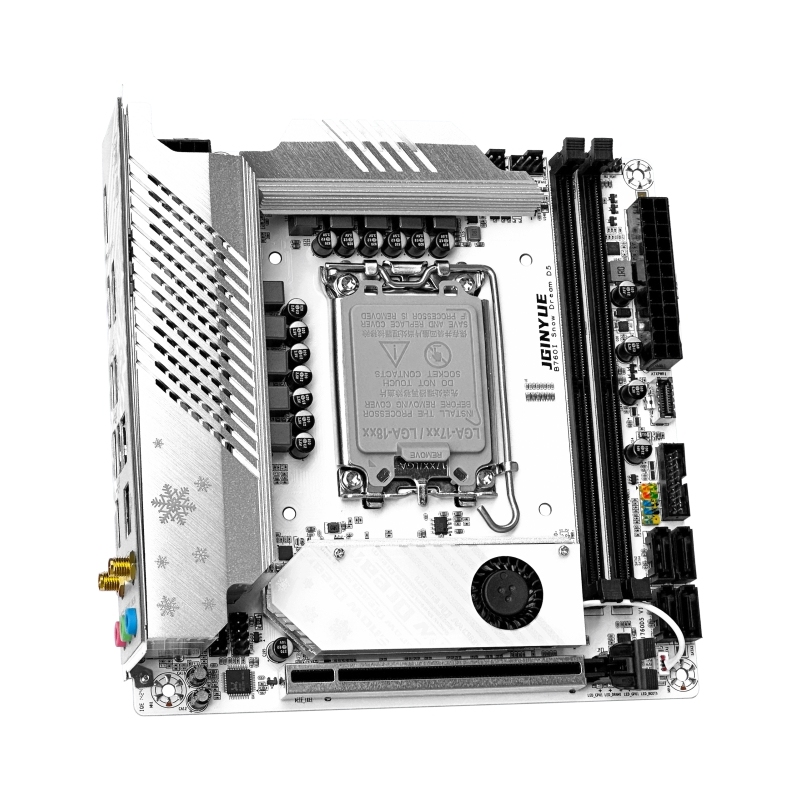 JGINYUE B760i Motherboard LGA  - огляд і ціна Lga 1700 Ddr5 Itx Motherboard