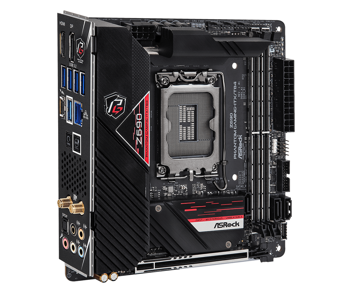 ASROCK Z690 Phantom Gaming-ITX - огляд і ціна Lga 1700 Ddr5 Itx Motherboard