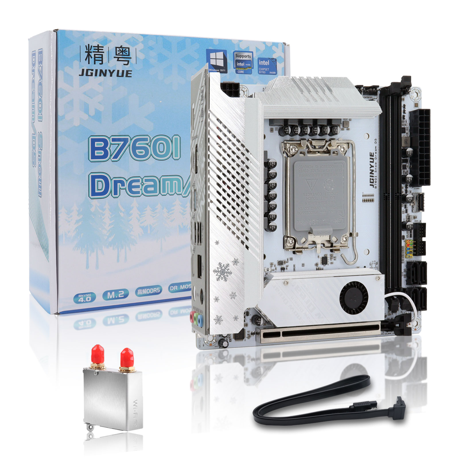 B760i ARGB WIFI DDR5 Motherboa - огляд і ціна Lga 1700 Ddr5 Itx Motherboard